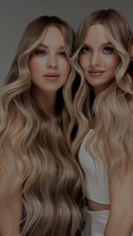 long blonde hair, ombre, lived in balayage